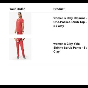 Figs scrub set-gently used